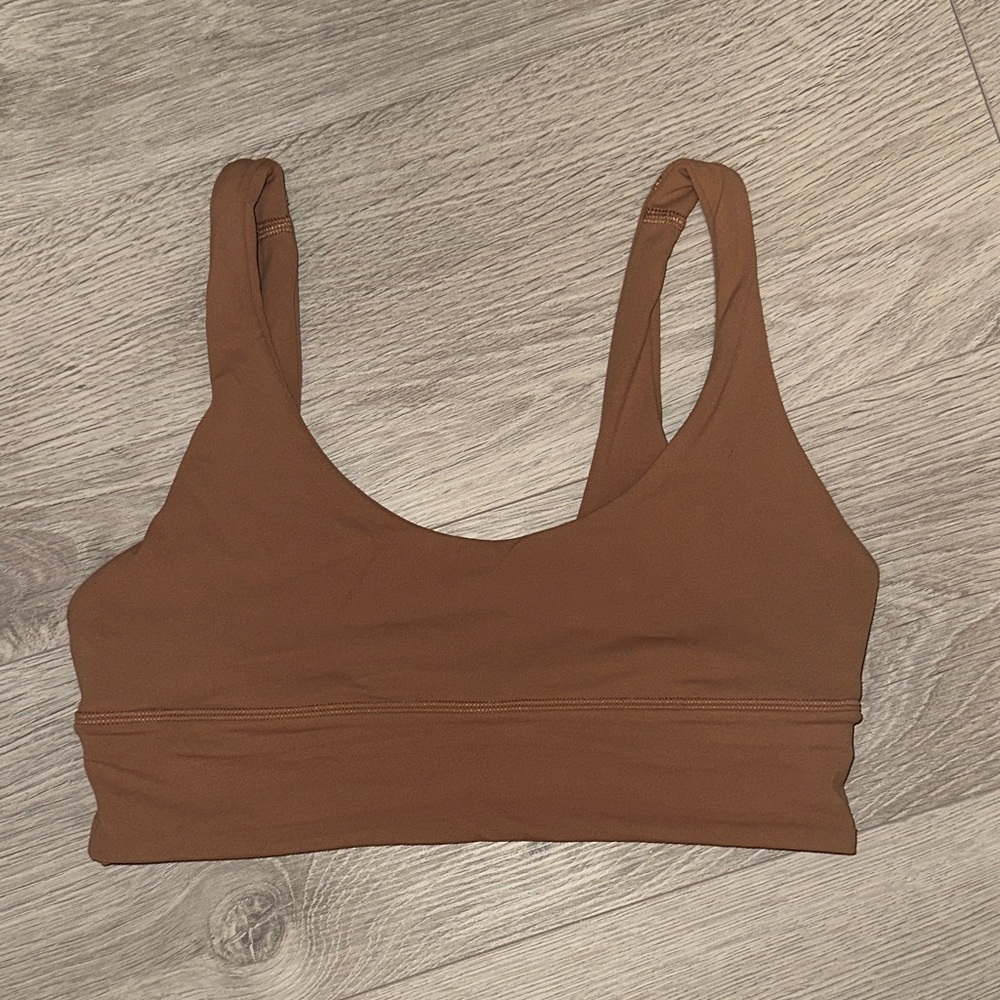 lululemon athletica Brown Sports Bra